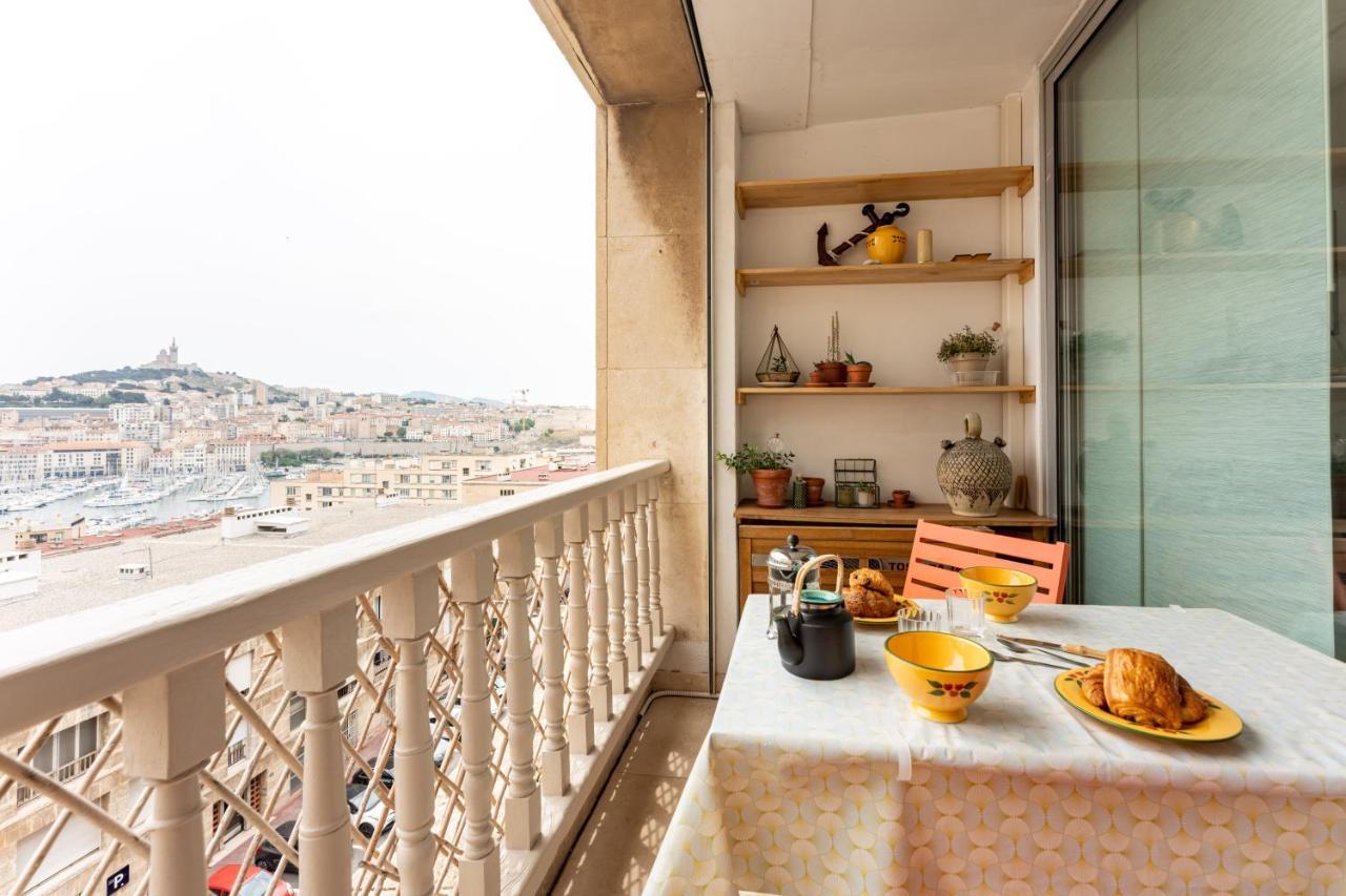 Blue Bay - Superbe Vue Sur Le Vieux Port Lejlighed Marseille Eksteriør billede